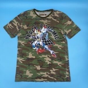 VTG Black Pyramid Graphic Camo Tee